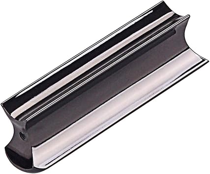 Alnicov Stainless Steel Guitar Slide Tone Bar for Dobro, Lap Steel Guitar, Hawaiian Guitar, Electric Guitar Accessories