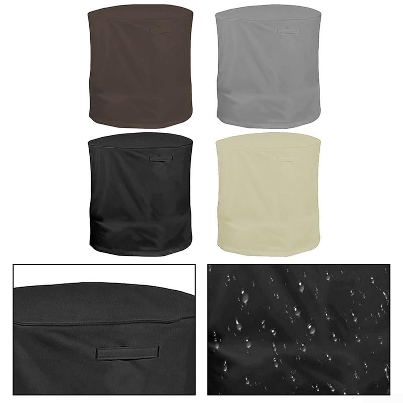 Housse de protection pour broyeur de bois - Noir - Imperméable - Résistante à la poussière - Housse de protection étanche à la poussière - Tissu Oxford 420D - 85 x 110 cm - Noir