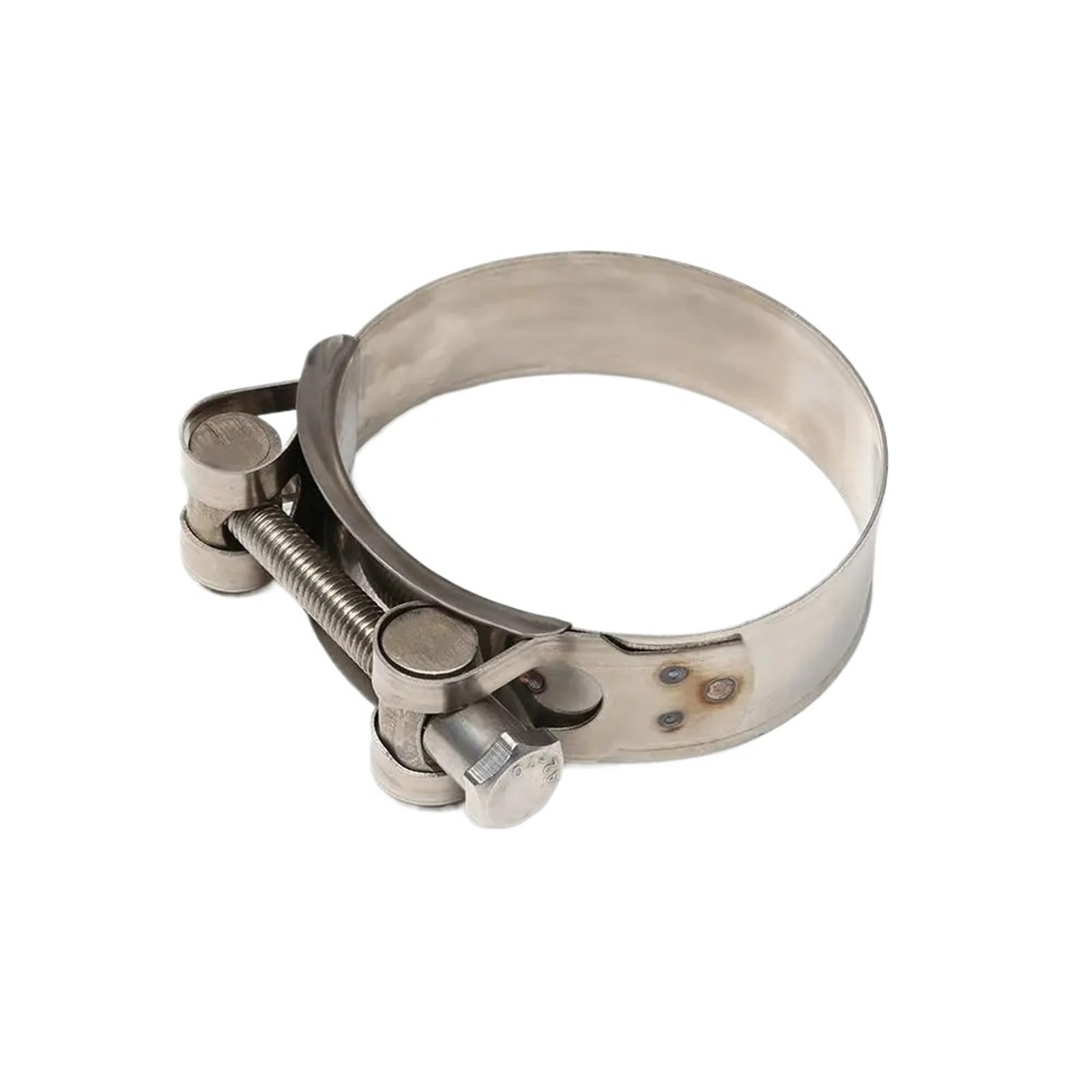 Pipe Clamp Reinforced Circular Stainless Hoop Clip for Air Water Fuel Pipeline Stable Connection Hardware(23-25mm)