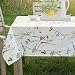 Benson Mills Spring Menagerie Indoor Outdoor Spillproof Tablecloth, 60X84 INCH