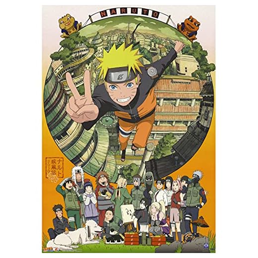 Póster de World of Naruto para pared, 21 x 30 cm