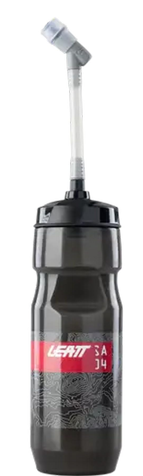 Leatt 750ml Convertible Water Bottle SteadySip Smoke