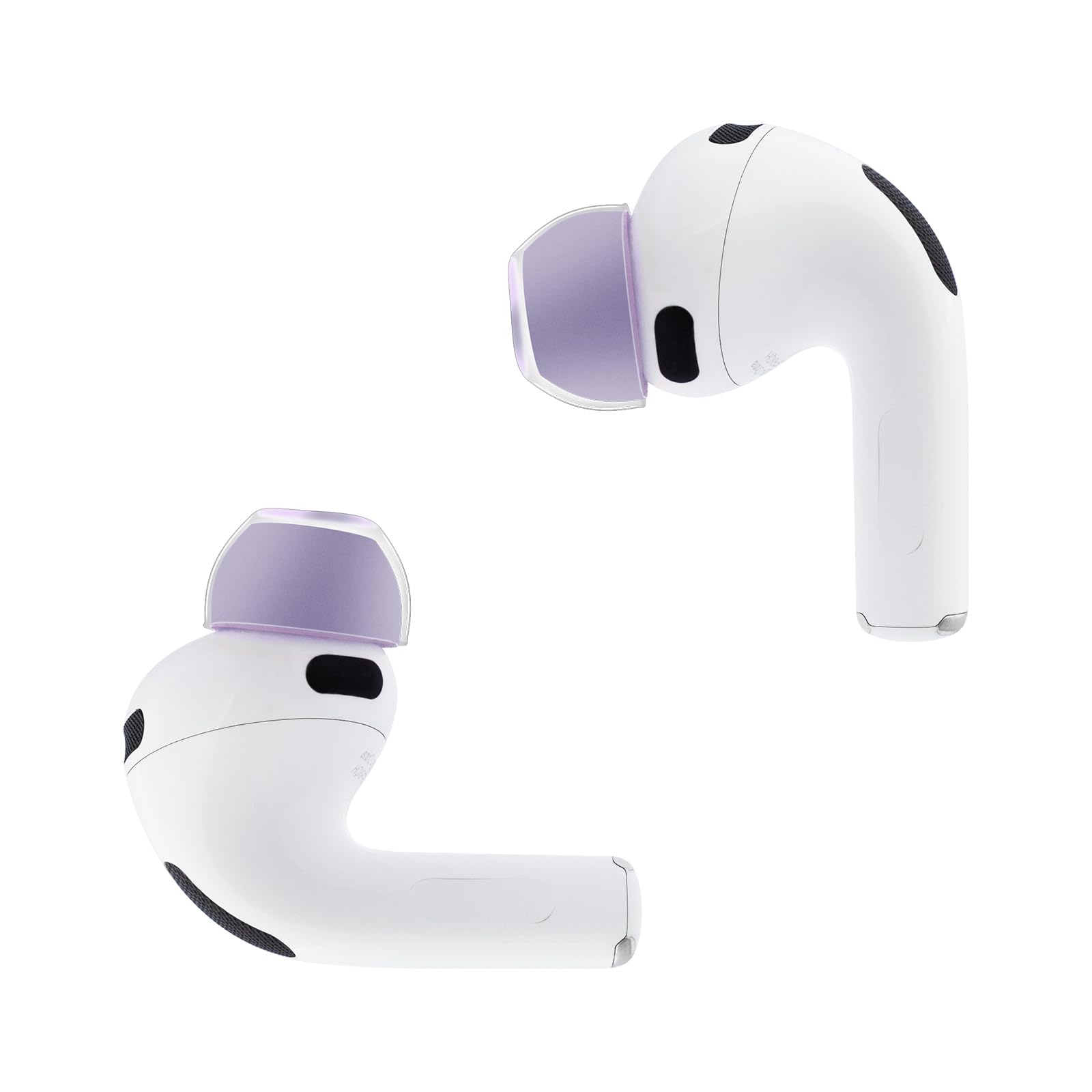 Klowcok Auricolari di ricambio per AirPods Pro 3 (3a generazione 2025), punte in memory foam con silicone morbido di alta qualità, cuscinetti antiscivolo (S/M/L) (viola)