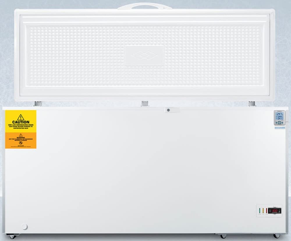 Summit Appliance Vt183-30ºC Laboratory 17.2 Cu.Ft. Chest Freezer With Stainless Steel Corner Guards, Nist Calibrated Thermometer, Manual Defrost, Digital Controls With Alarm And Lock on Fridge.com - View 2