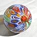 Hand Blown Millefiori Murano Glass Ball Ornament, 1 PCS, 3.5