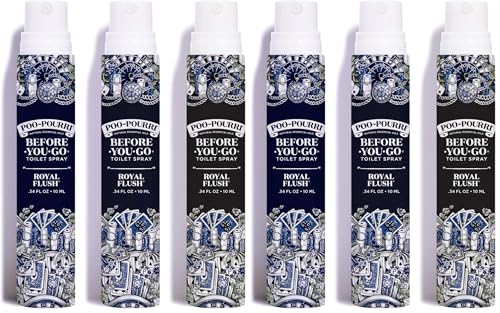 Image of Poo-Pourri Before-You- go Toilet Spray, 10 ml (6 Pack), Royal Flush