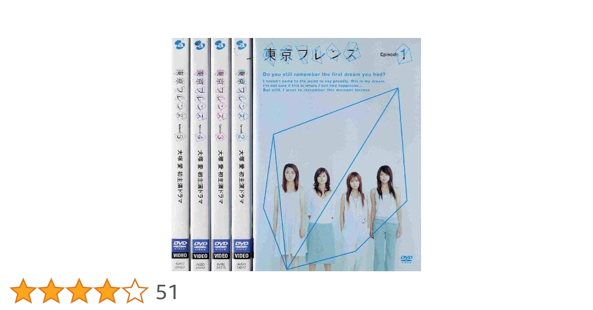 Amazon.co.jp: 東京フレンズ 全5巻セット [レンタル落ち] [DVD