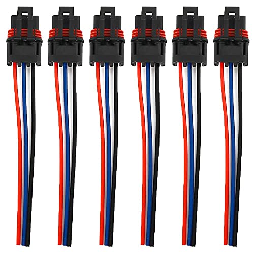 Pulse Plug Pigtail Connector Replacement for 2018 2019 2020 2021 Polaris Ranger XP 1000, RZR, General Polaris Bus Bar Connectors - Polaris Plug and Play - 6 PCS