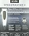 Andis SpeedMaster II Hair Clipper with Adjustable Blade, Silver, Model PM4 (24145)