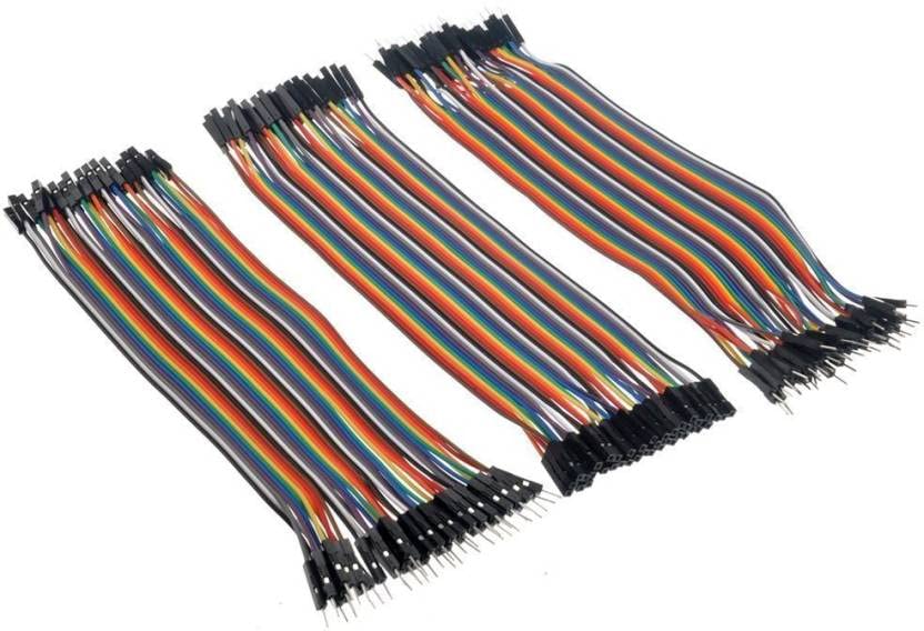 TekBud Jumper Wires Male To Male, Male To Female, Female To Female/Breadboard Jumper Wires (40+40+40) (B09TH92769) Amazon Price History, Amazon Price Tracker