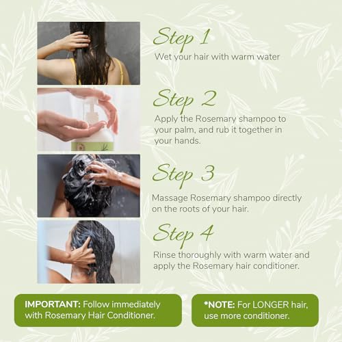 Lilivera Rosemary Hair Growth Conditioner: Biotin Fortified For Thinning thumb #4