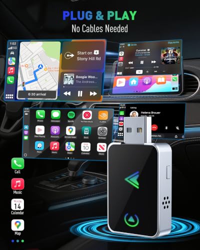 Wireless CarPlay Adapter 2026 Upgraded