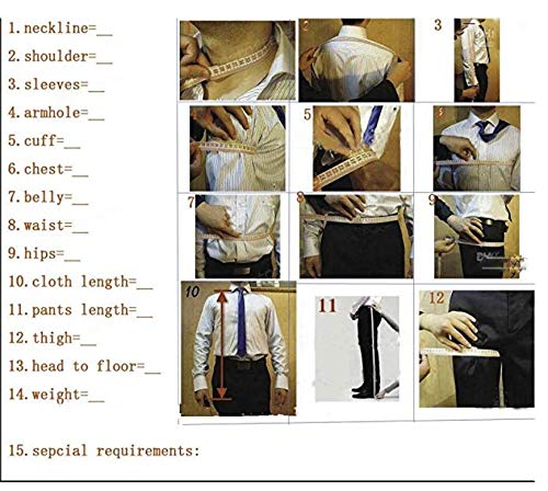 2 PC Men's Wedding Suits Slim Fit Peak Lapel Groom Tuxedos Two Buttons Prom Suit2