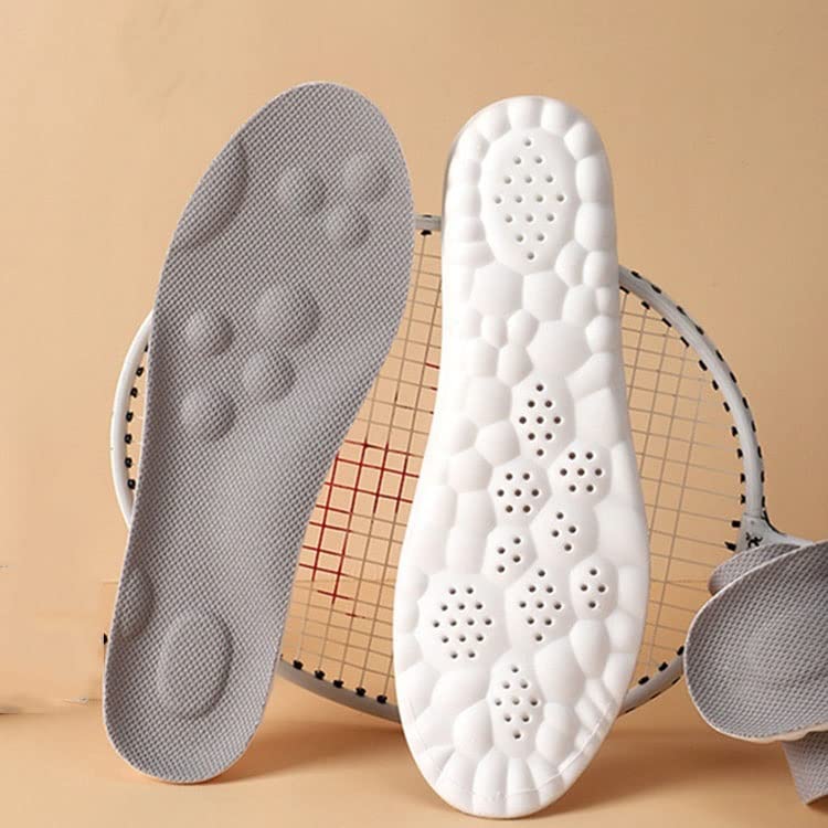 Semelles intérieures sport en latex pour courir sans douleur avec chaussures hommes