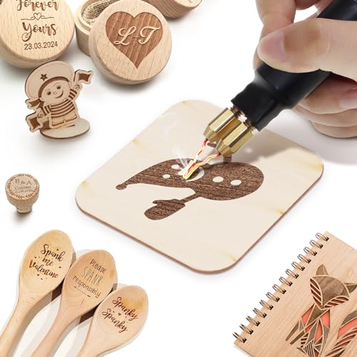 Tekchic TEKCHIC-60W-N Professional Wood Burning Kit Pro Wood Burner Pyrography Tool thumb #3