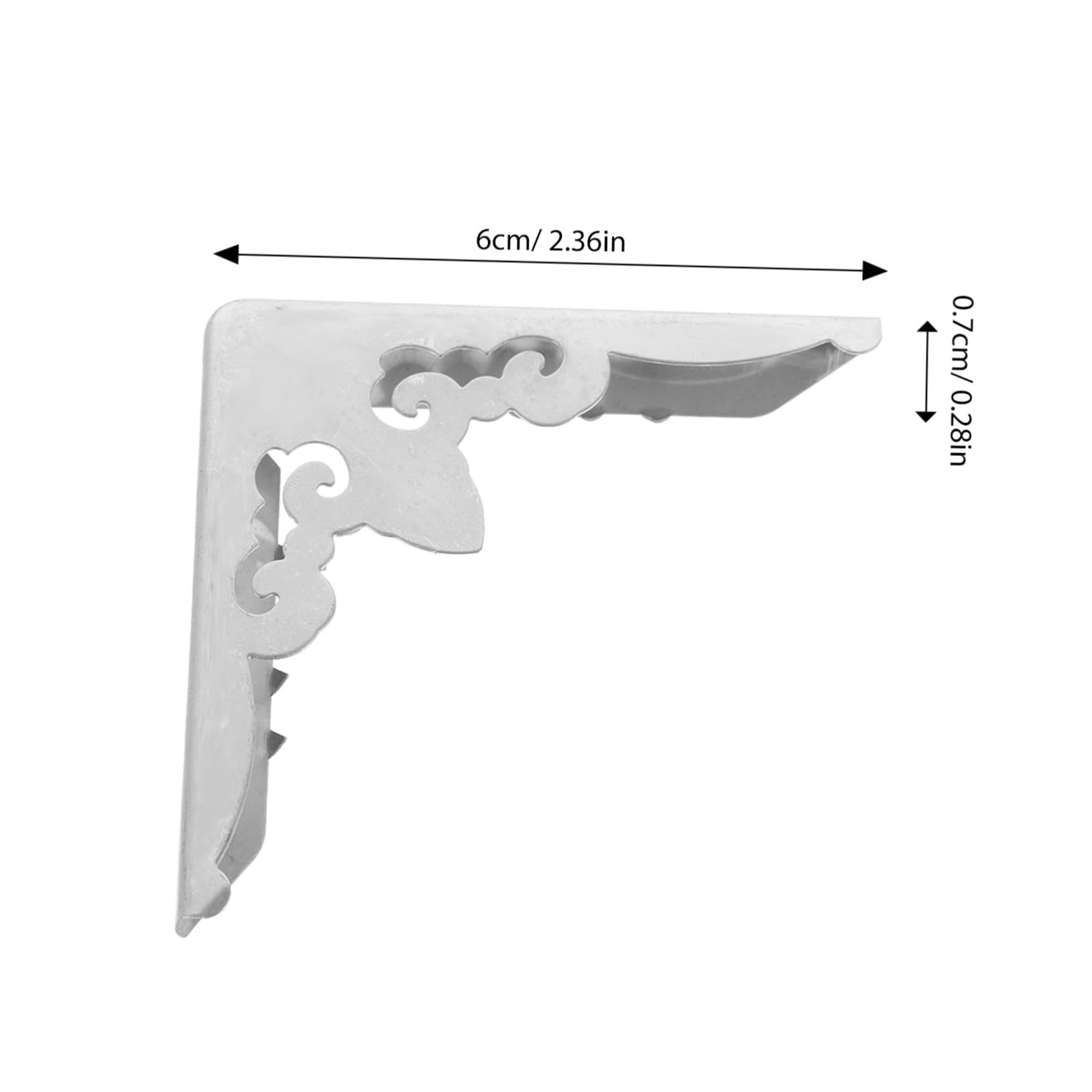 ARTIBETTER Metal Book Corner Protectors for Decorative Edges Scrapbook Photo Album Corners