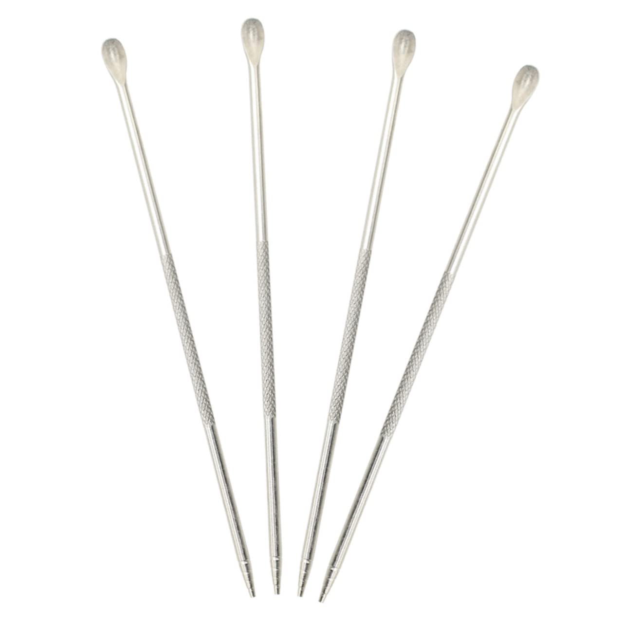 Alipis 4pcs Coffee Art Pen Espresso Ground Espresso Press Tool Espresso Coffee Tools Coffee Mixing Espresso Decorating Tool Coffee Maker Espresso Tools Stainless Steel