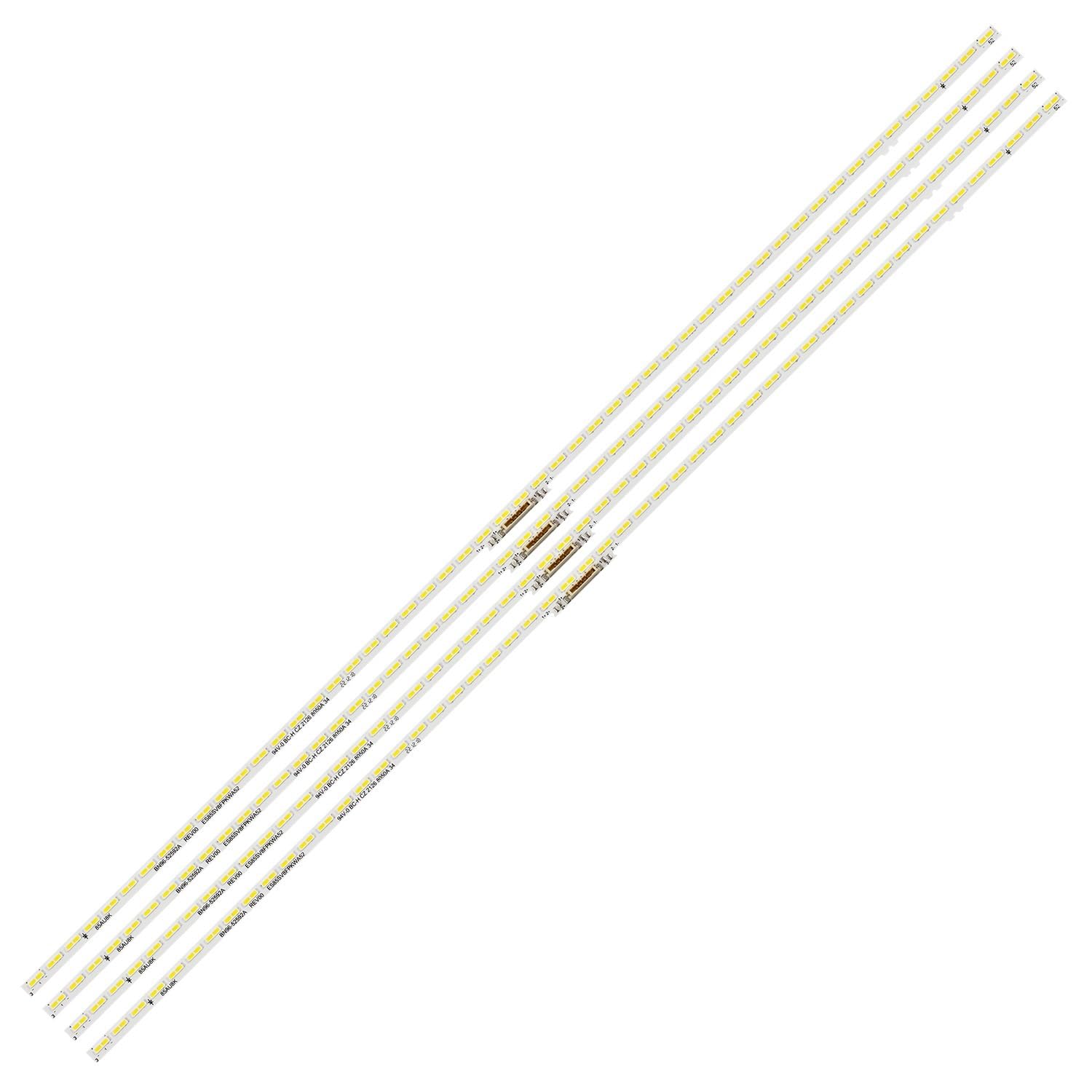Tiras de luces LED de repuesto para televisores Samsung UN85AU7980F de 85"