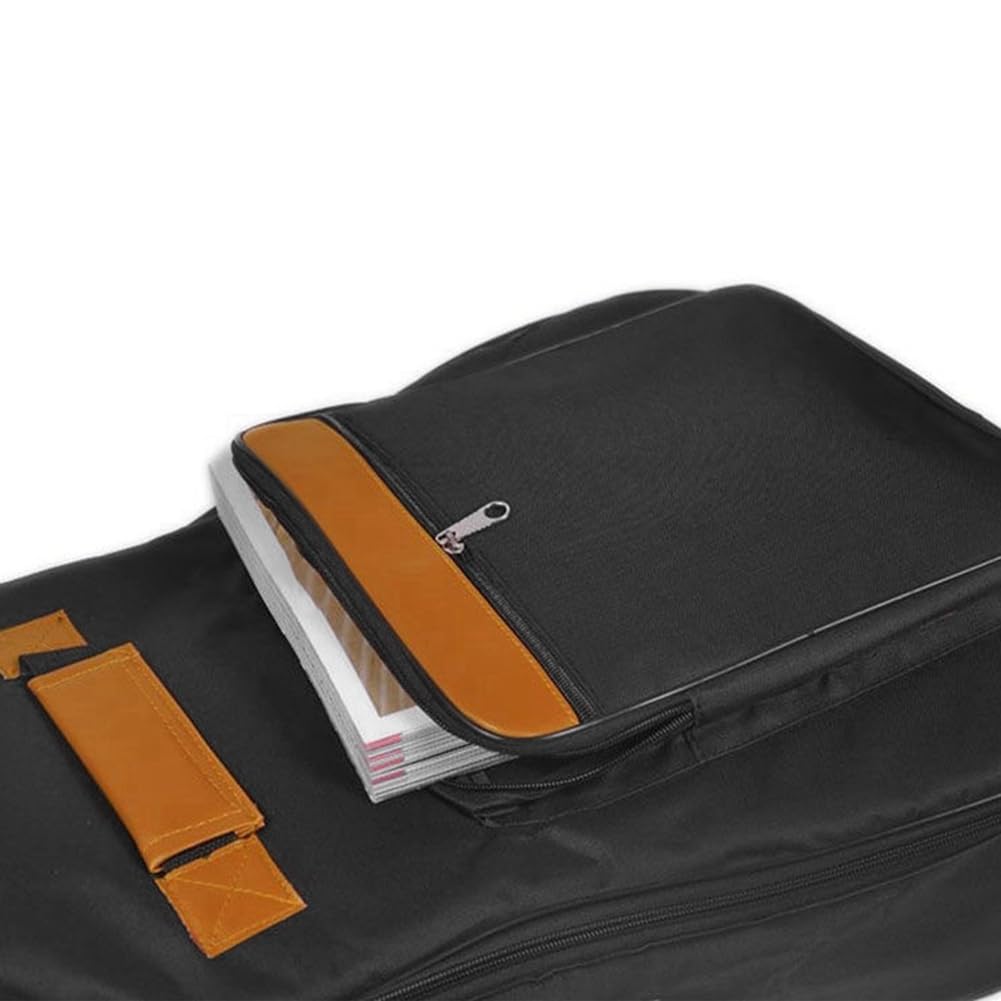 Azull Estuche Impermeable para Instrumentos Musicales de 46 Pulgadas, con Correas Dobles, Acolchado, Mochila para Instrumentos Musicales, Bolsa para Bajos Eléctricos de 46 Pulgadas