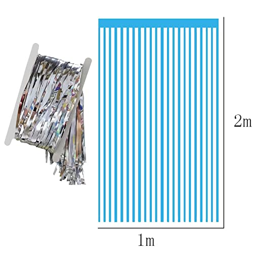 LIBAIJIAAZQH Tende Orpello Metallico,Tenda