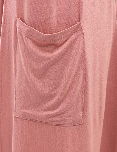 LALABEE Women's Long-Line Long Sleeve Open Front Cardigan with Pockets (S-3XL)4