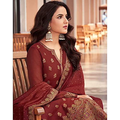 Image of Women's Wear Ready To Wear Designer Salwar Kameez Suits Indian Pakistani Beautiful Plazzo Pant Dress