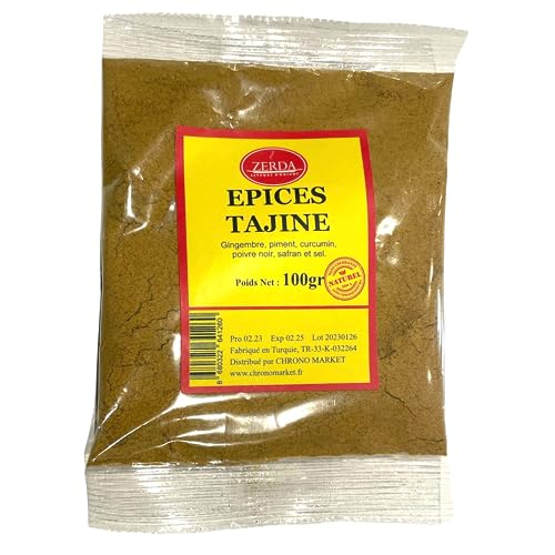 Epices Tajines 100g | ZERDA | Haute Qualité | 100% Naturel