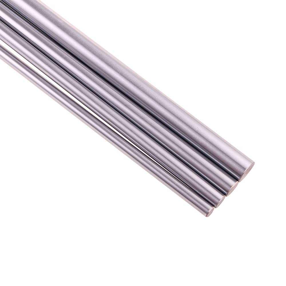 Varilla Redonda, Piezas De Impresora 3D, OD 8 Mm 10 Mm 12 Mm 16 Mm 20 Mm Eje Lineal Cilindro Riel Lineal Eje Óptico Liso 2PCS (Color : 20mm, Size : 400mm)