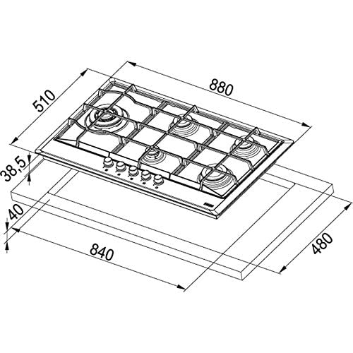 Franke Multi Cooking FHM 905 4G LTC XS C
