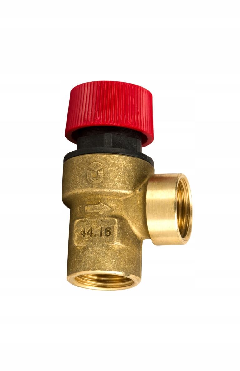 Plumbing4home Women's 1/2" Inch Safety Pressure Relief Valve 2,5 Bar