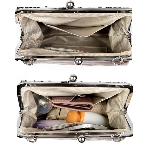 Women Crossbody Bags Designer Top Handle Bag Small Ladies Shoulder Handbag Elegant Tote Satchel Shopping Purses - Image 5