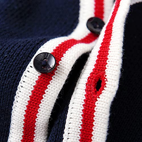 Vivobiniya Kid Boys Knit Sweater Toddler Baby Long Sleeve Cardigan Boy's Outerwear Children Coat4