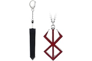 Berserk Hat Behelit Necklace Keychain - Brand of Sacrifice Berserker Pendant