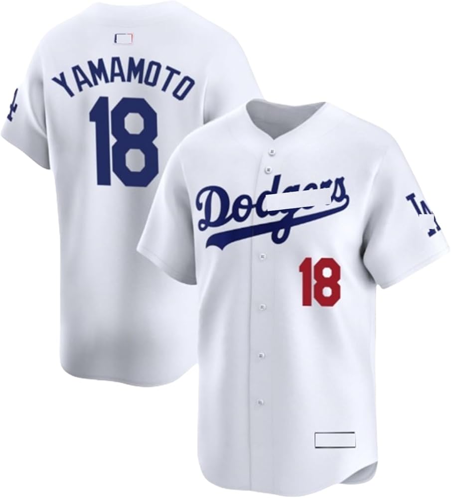 （美品）ドジャース山本由伸 ユニフォーム 【定価より４割引】 Amazon.co.jp: [XUPENG] 山本 由伸 やまもと よしのぶ ジャージ