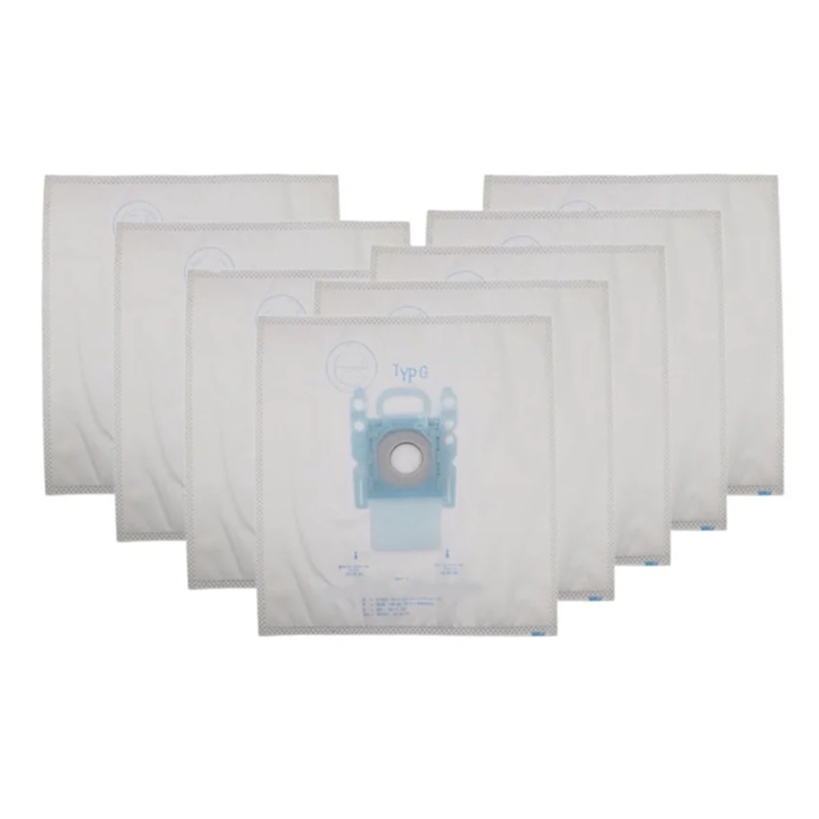Bolsas For Polvo HIWS Tipo G (8 Unidades) Compatibles Con Aspiradoras De La Serie G BSGL3126GB, BSG6, BSG7 Y GL30 Pro.