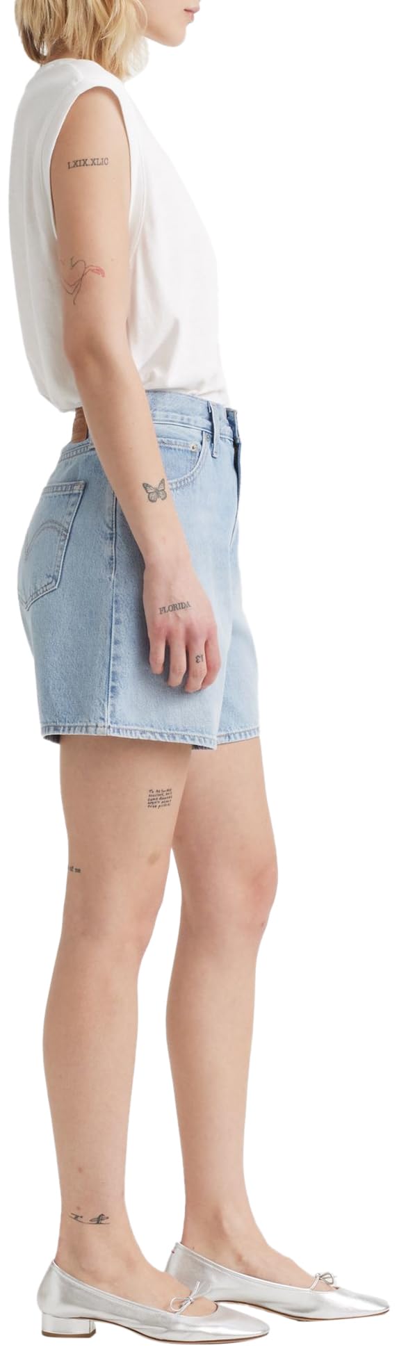 Levi's High Baggy Short - Shorty Kobiety