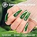 Beetles Green Cat Eye Gel Polish, 15ML Summer Emerald Green Gel Nail Polish with Magnet Soak Off UV Shimmer Velvet Gel Enchanted Glimmer Series French Nail Art Manicure Gifts for Women