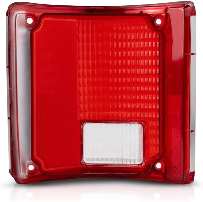 CarLights360 For 1973-1991 Chevy Blazer Tail Light Passenger Side GM2801122 | 5968330 w/Bright Trim