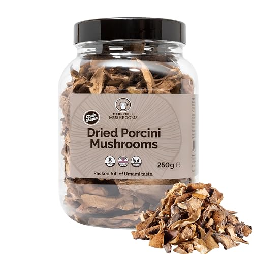 Merryhill Mushrooms - Premium A Graded Dried Porcini Mushrooms (250g)