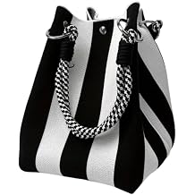 Boho Woven Polyester Bucket Bag