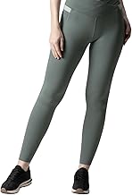 STRCH Women's Nylon High Waist Slim Fit Ankle Length CrissFit Flow Leggings | Stylish and Comfortable Yoga Pants/Active wear Tights for Gym, Sports, Workout, Casual Outings
