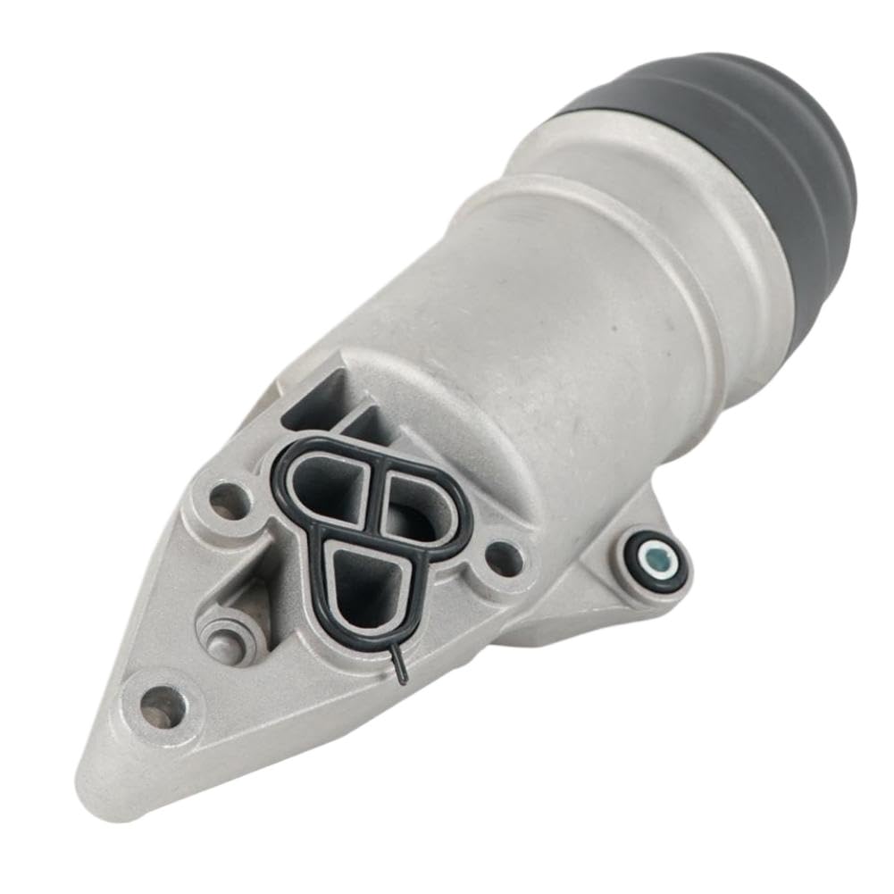 Alloggiamento del filtro dell'olio motore in alluminio con filtro compatibile con A4 A5 S5 A6 A7 A8 Q7 Q5 2.4 2.8 3.0 TSI 06E115405K 06E115405C