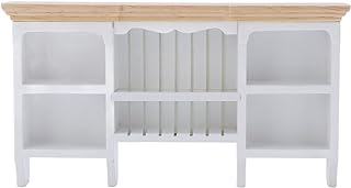 YEmirth 1 12 Dollhouse Furniture Wooden Dollhouse Storage Cabinet Wall Dollhouse Miniature Furniture DIY Dollhouse Accessories Dollhouse Furniture(A1)