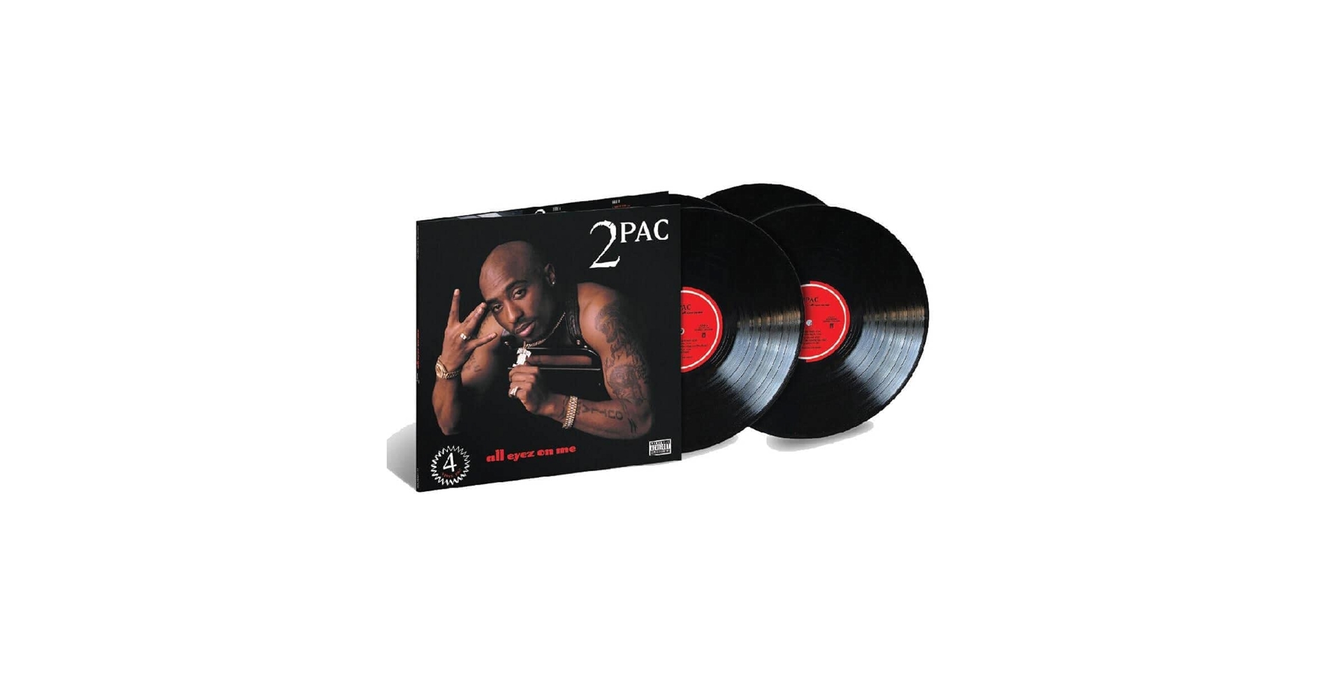 2PAC all eyez on me レコード 2Pac - All Eyez on Me - LP – The 'In' Groove