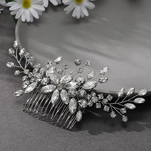 Simsly Accessori per copricapo da sposa Pettine