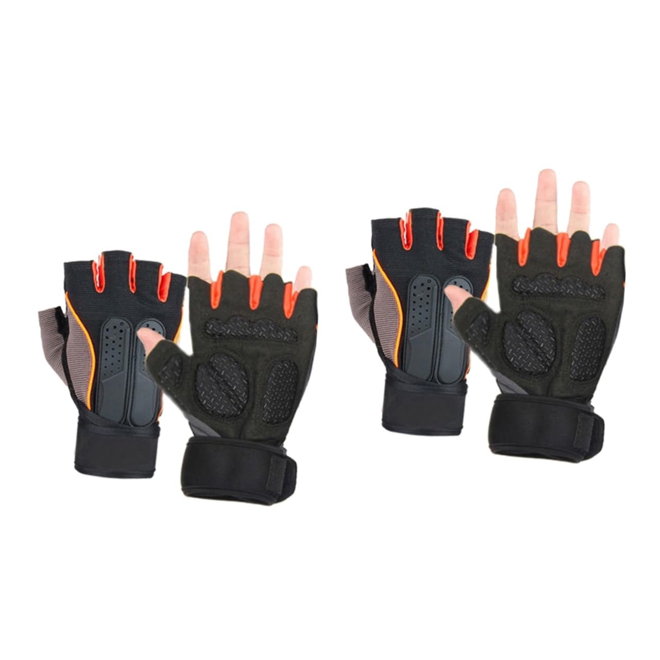 INOOMP 1 Paio Di Guanti Ciclismo Guanti Ginnastica Per Uomo Guanti Palestra Donna Guanti Ginnastica Uomini Con Impugnatura Guanti Allenamento Polso Donna Guanto
