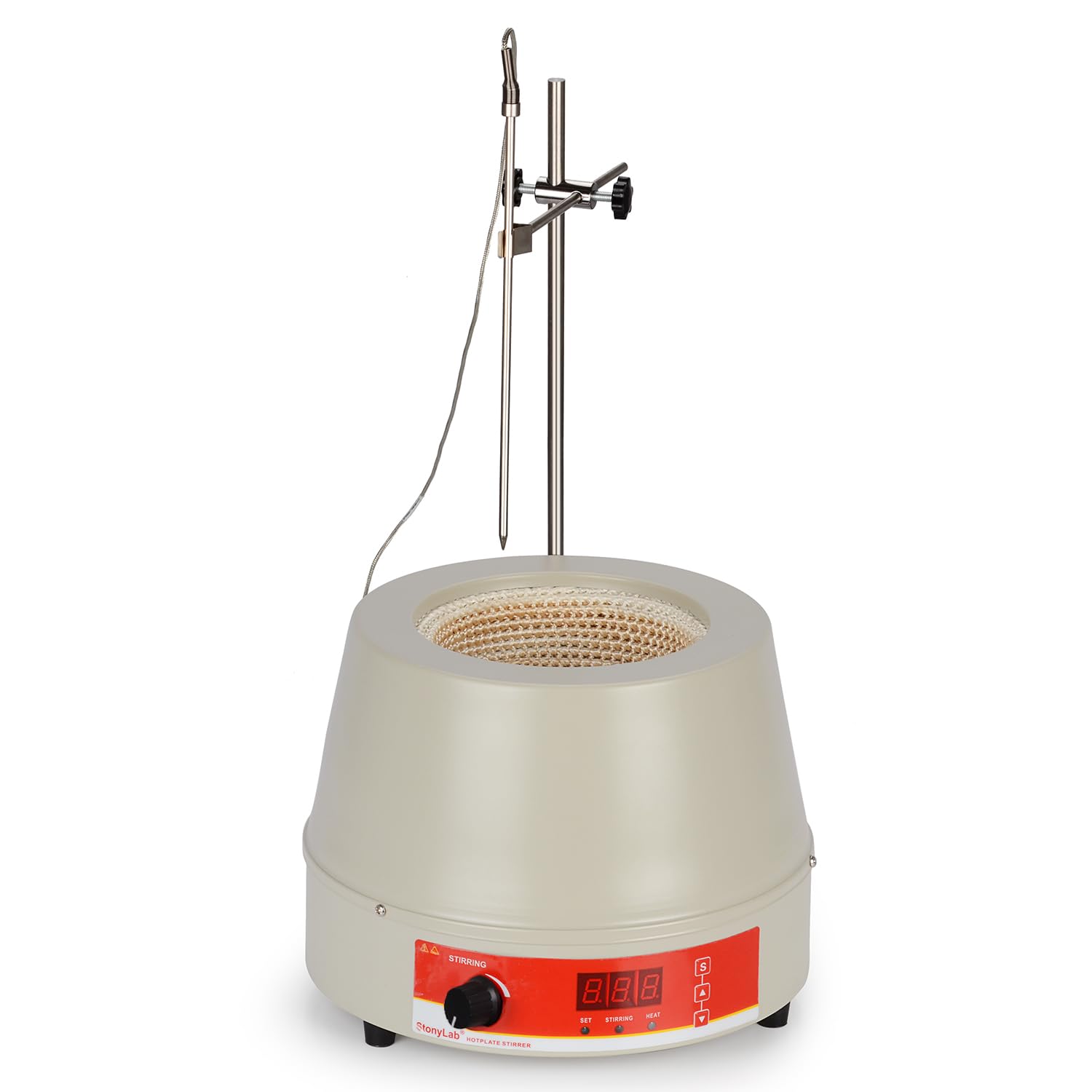 Stonylab Electric Stirring Heating Mantle - Precise Temperature Control -9
