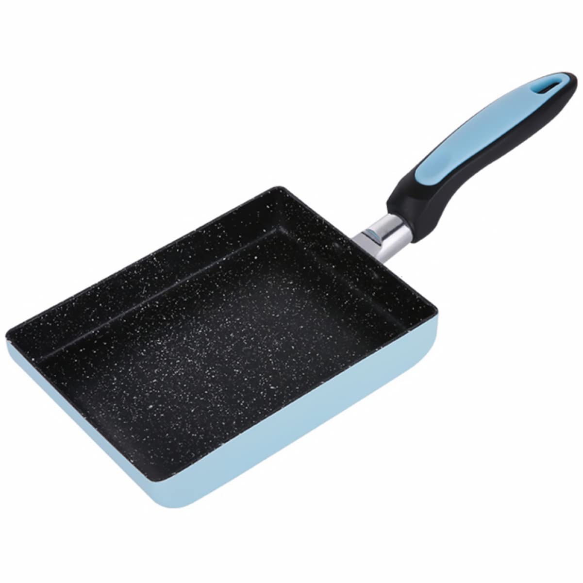 OFFSCH 1Pc Tamagoyaki Pan Non Stick Square Omelette Frying Pan for Versatile Cooking Suitable for Frying Grilling Baking and More Random Color Design Random Color