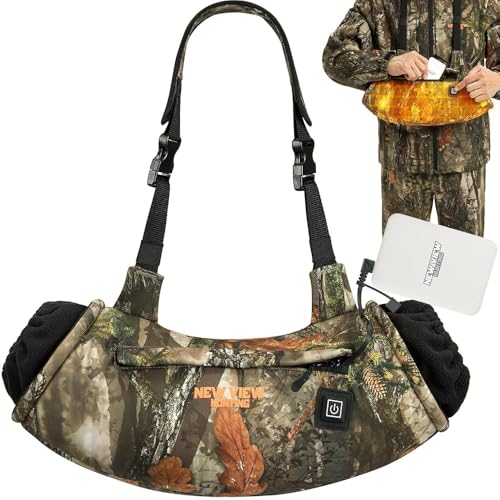 Generic NEW VIEW Heated Hand Warmer Muff for Hunting, camo