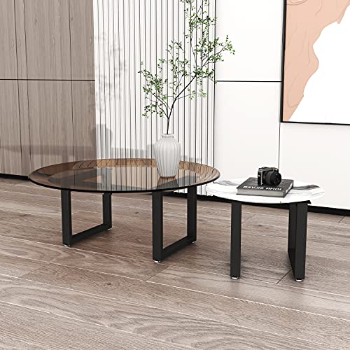 Image of HOMEKAYT Metal Coffee Table Legs 16''Hight 11'' Wide, Metal Bench Legs Desk Legs Multiple Uses for Bench,Side Table (Rectangle Shape, 2pcs)-Black